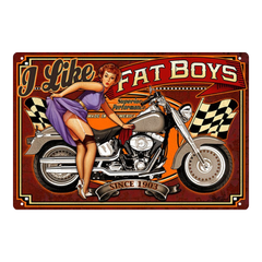 "I Like Fat Boys" Motorcycle