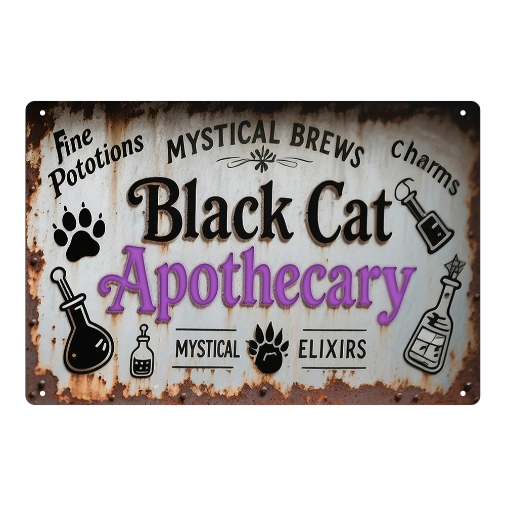 Black Cat Apothecary – Vertical