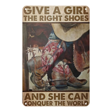 Give a Girl the Right Shoes