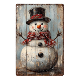 Rustic Snowman Winter & Christmas