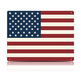American Flag Metal Sign - 12 x 16 Inch