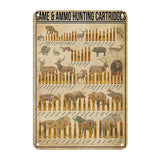 Vintage Hunting Ammo Tin Sign