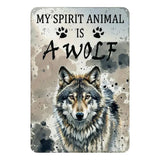 My Spirit Animal Is a Wolf