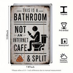 Bathroom Not Internet Cafe