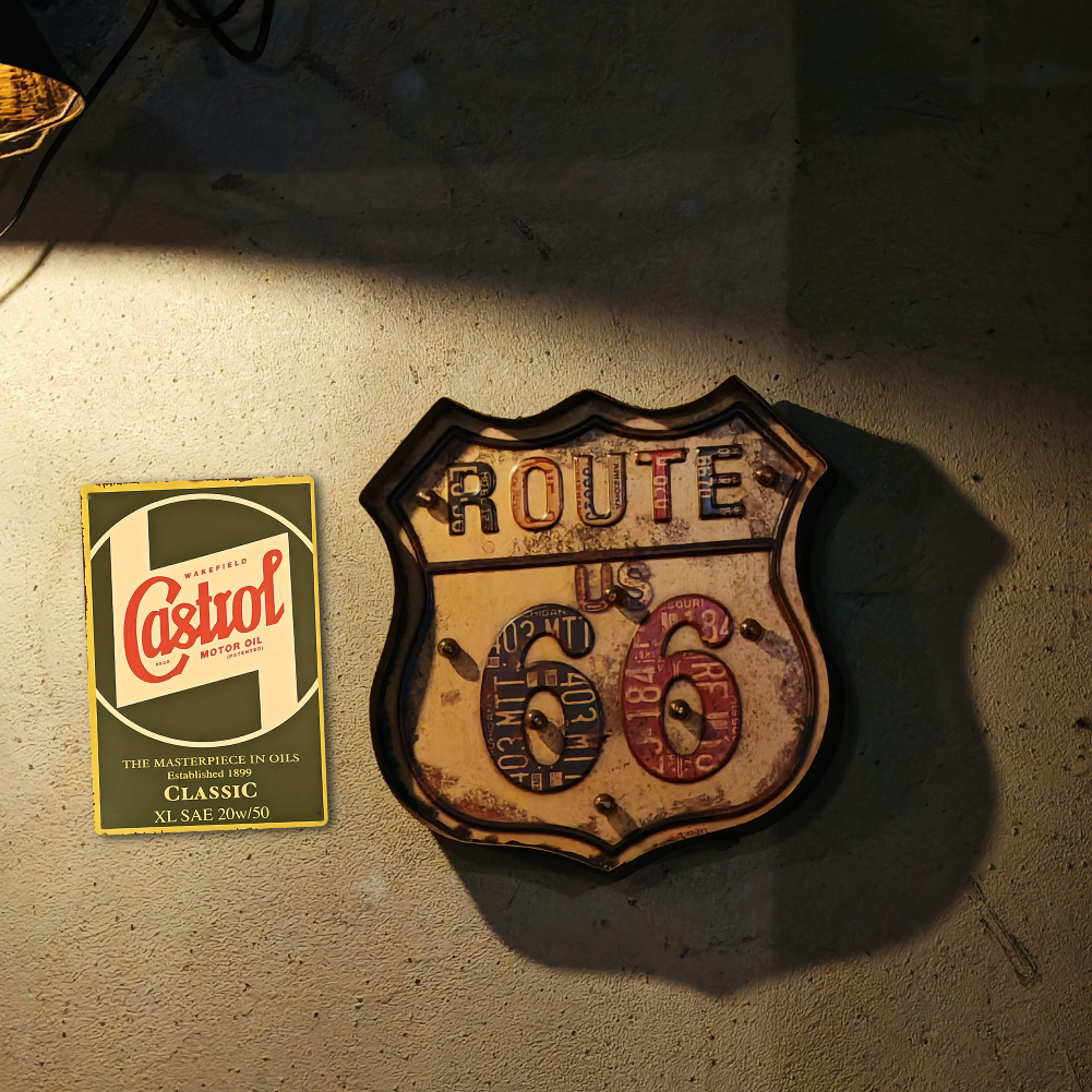 Castrol Classic Motor Oil XL 20W/50 – Vintage Tin Sign