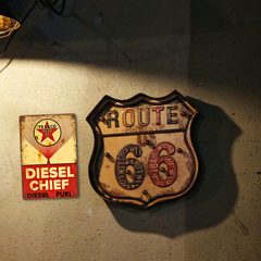 Texaco Diesel Chief – Vintage Diesel Fuel Tin Sign