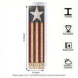 Vertical Freedom American Flag Metal Sign