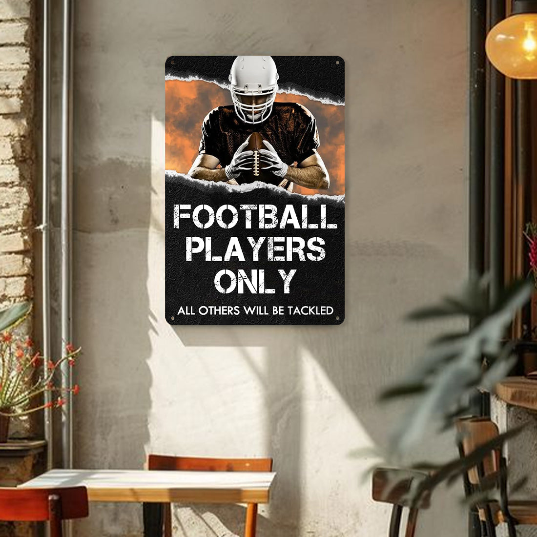 Football Players Only