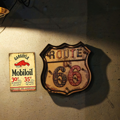 Gargoyle Mobiloil Vintage Tin Sign
