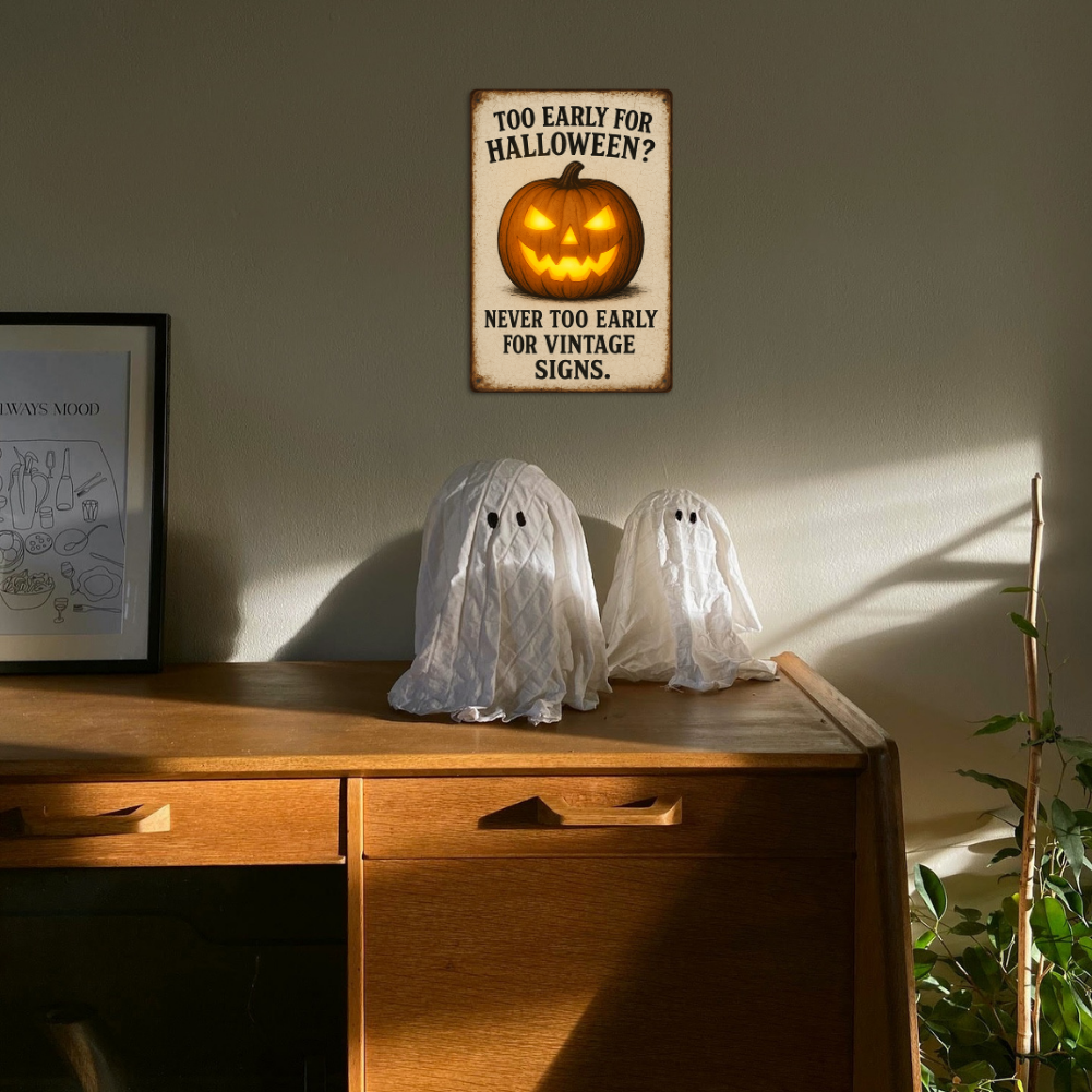 Too Early for Halloween?