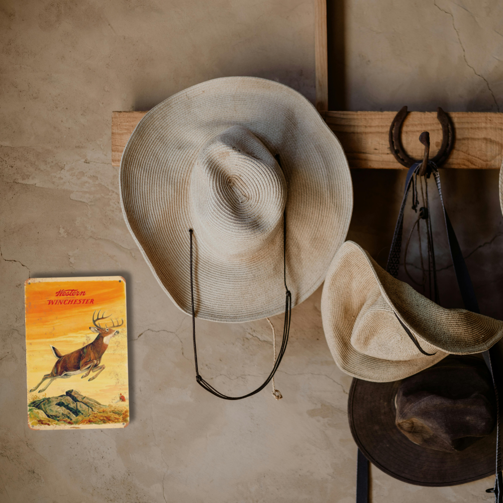 Vintage Western Winchester Deer