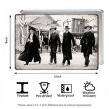 Western Gunslinger Metal Sign – Old West Cowboy Wall Decor