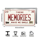 2pcs - 2026 Vintage License Plate Bundle