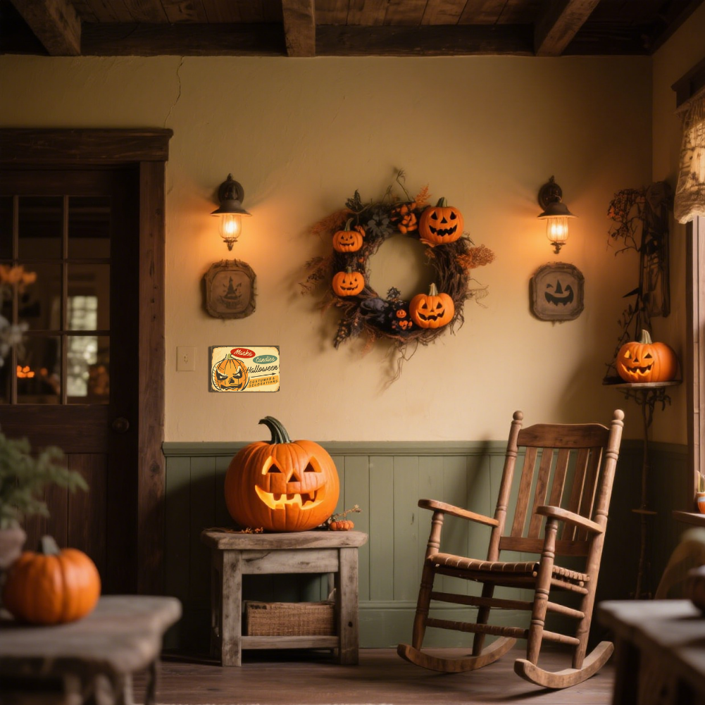 Vintage Halloween Jack-O'-Lantern