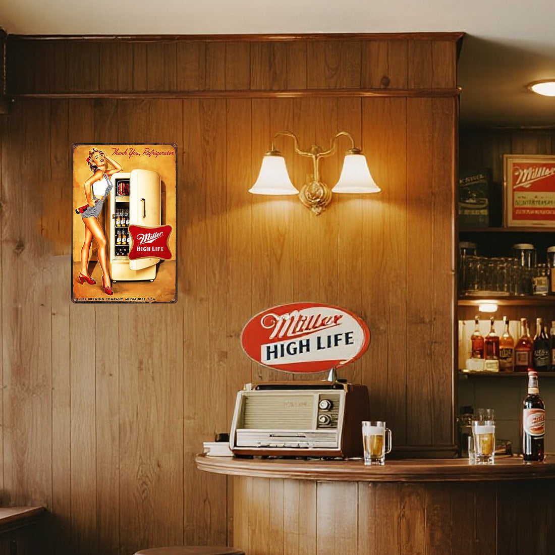 Miller High Life "Refrigerator"