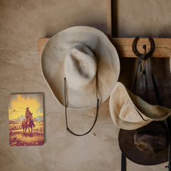 Stylized Cowboy on Horseback