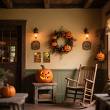 2pcs - Stay Spooky Blue Night & Autumn Moon