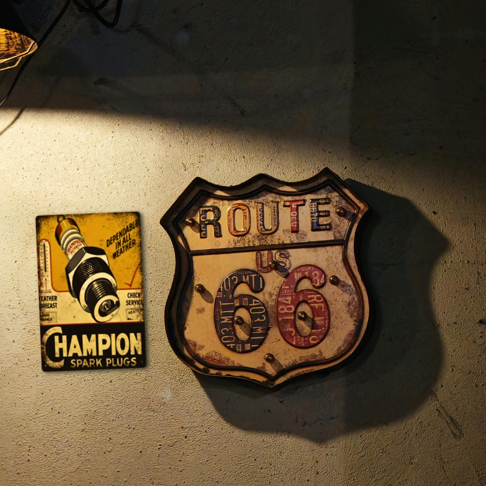 Champion Spark Plugs – Vintage Garage Tin Sign