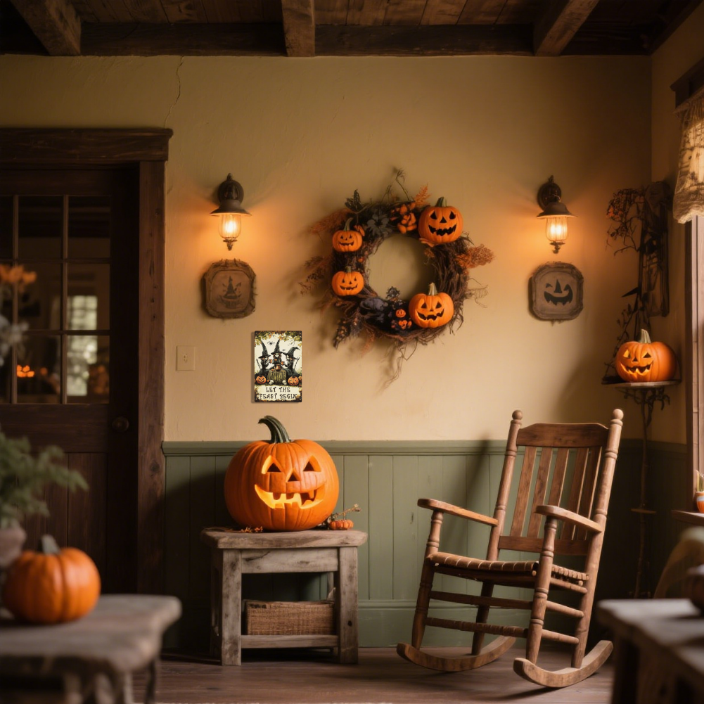 "Let The Feast Begin" Spooky Witches