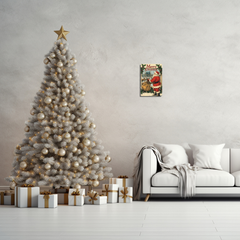 Merry Christmas Vintage Santa Claus