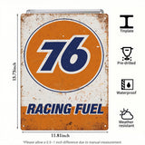76 Racing Fuel – Vintage Tin Sign