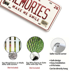 2pcs - 2026 Vintage License Plate Bundle