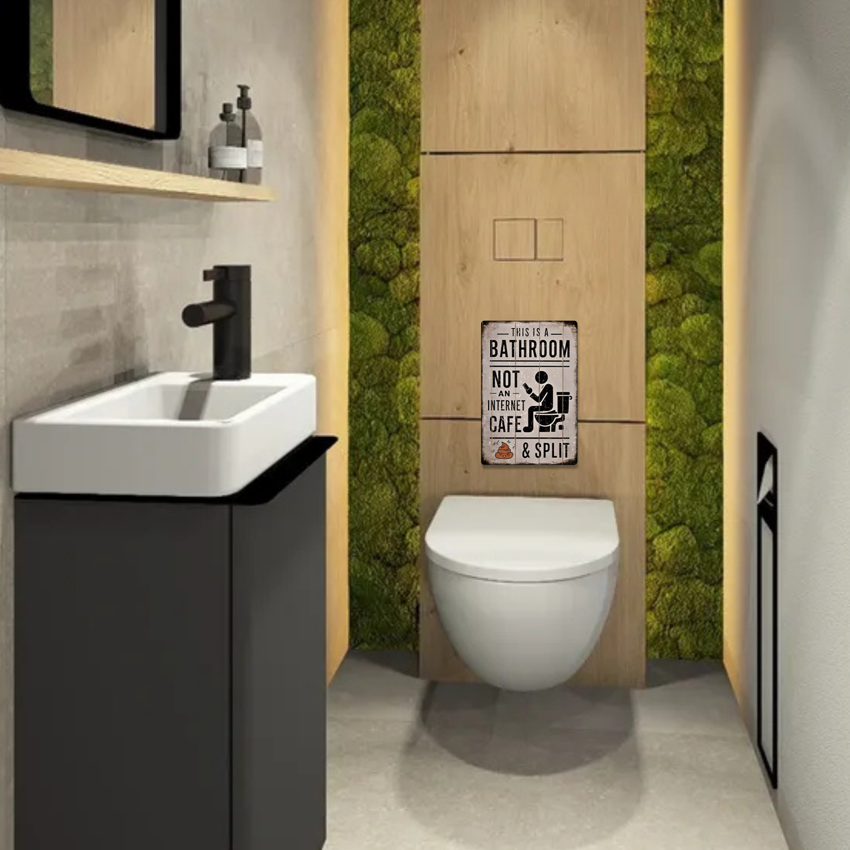 Bathroom Not Internet Cafe