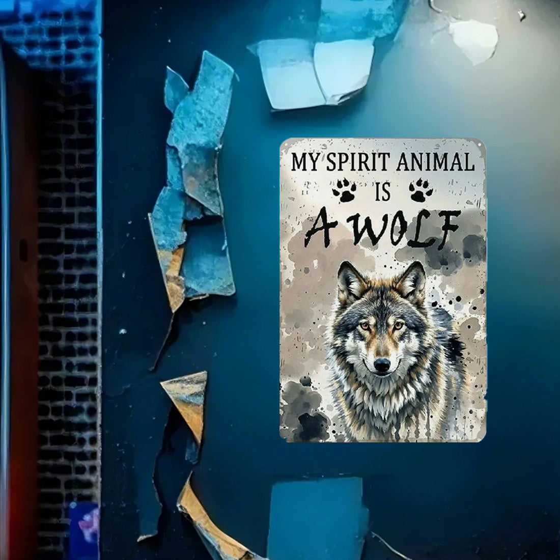 My Spirit Animal Is a Wolf