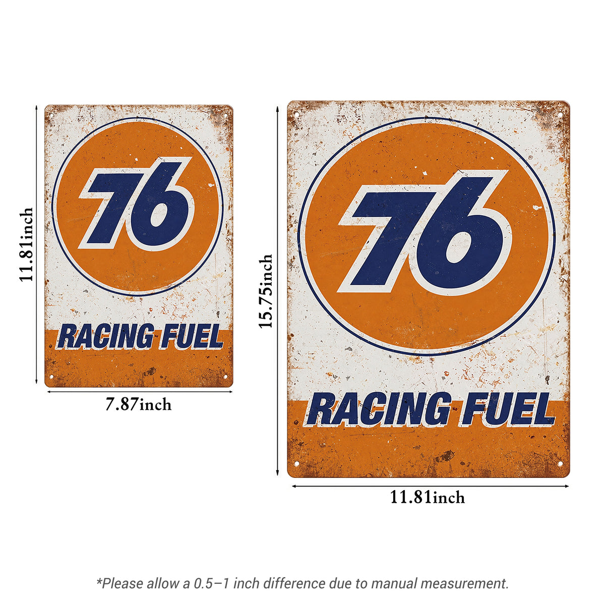 76 Racing Fuel – Vintage Tin Sign