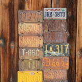 Virginia JKR-5873 - Tin License Plate Sign(6*12Inch)