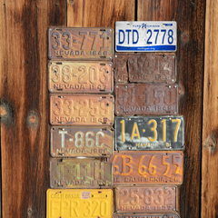 Michigan DTD 2778 - Tin License Plate Sign(6*12Inch)