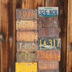 Missouri 326 NCR - Tin License Plate Sign(6*12Inch)