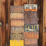Georgia JHC 530 - Tin License Plate Sign(6*12Inch)