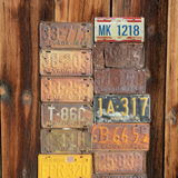Illinois MK 1218 - Tin License Plate Sign(6*12Inch)
