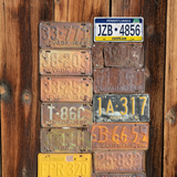 Pennsylvania JZB-4856 - Tin License Plate Sign(6*12Inch)