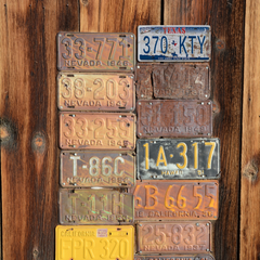Texas 370 KTY - Tin License Plate Sign(6*12Inch)