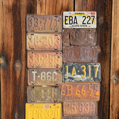 Hawaii EBA 227 - Tin License Plate Sign(6*12Inch)