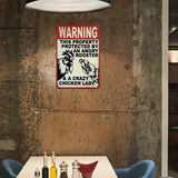 Crazy Chicken Lady Warning