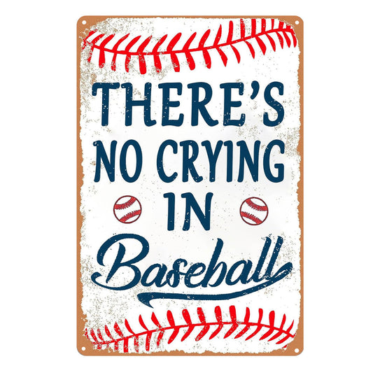 There's No Crying in Baseball