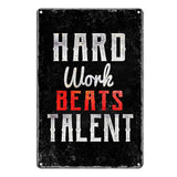 Hard Work Beats Talent