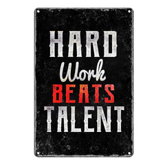 Hard Work Beats Talent