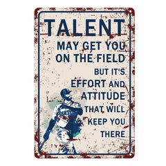 Talent, Effort and Attitude