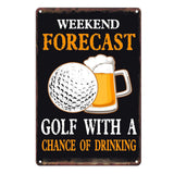 Weekend Forecast Golf With a Chance of Drinking