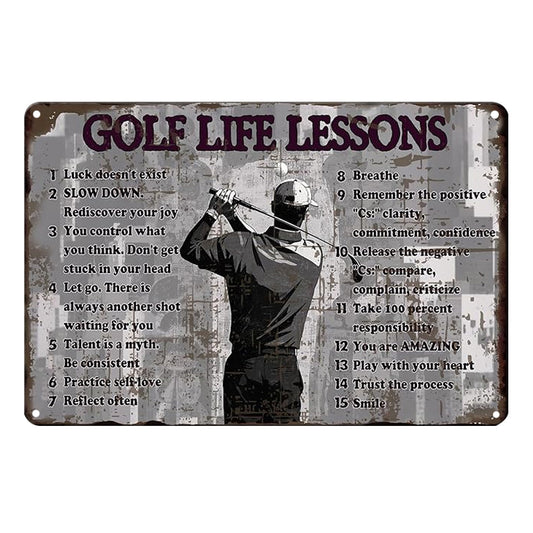 Golf Life Lessons