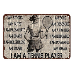 I Am a Tennis Player