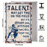 Talent, Effort and Attitude