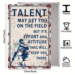 Talent, Effort and Attitude