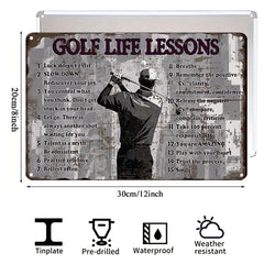 Golf Life Lessons