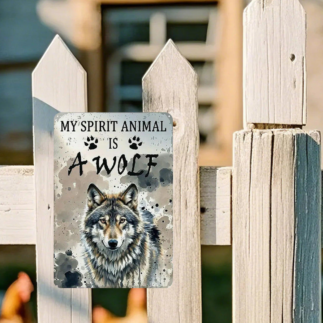 My Spirit Animal Is a Wolf