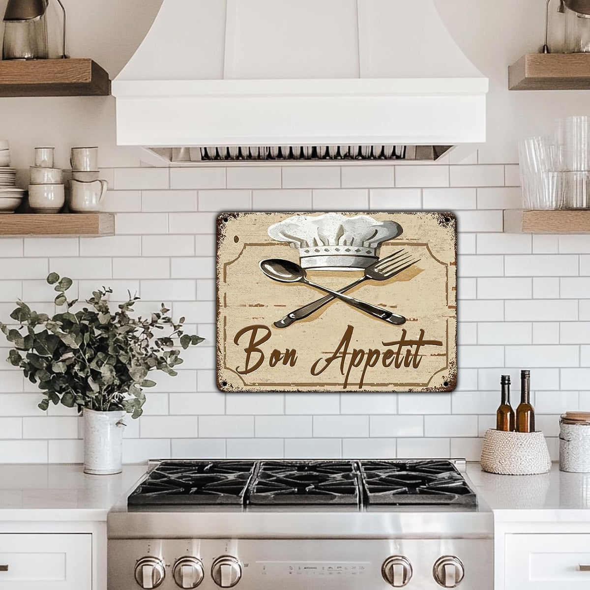 "Bon Appetit" Rustic Kitchen